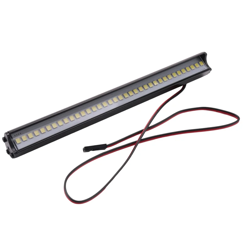 WOWFU-4X 150mm 36 led barra de luz luzes da lâmpada do telhado para axial scx10 90046 traxxas trx4 slash ferrugem 1/8 1/10 rc caminhão rastreador