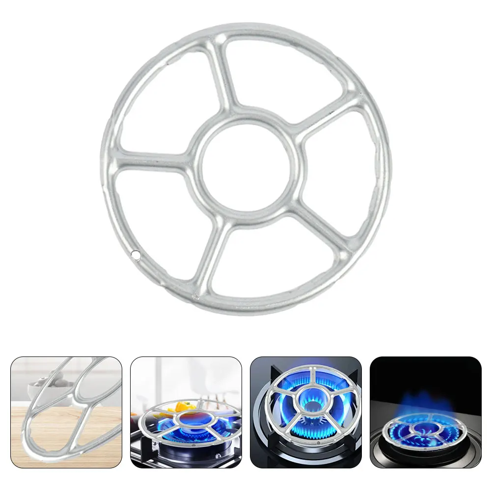 

Coffee Pot Stove Rack Heat Resistant Zinc Alloy Gas Stove Support Non-Slip Kitchen Gadget Wok Ring Pot Holder Boil Stand