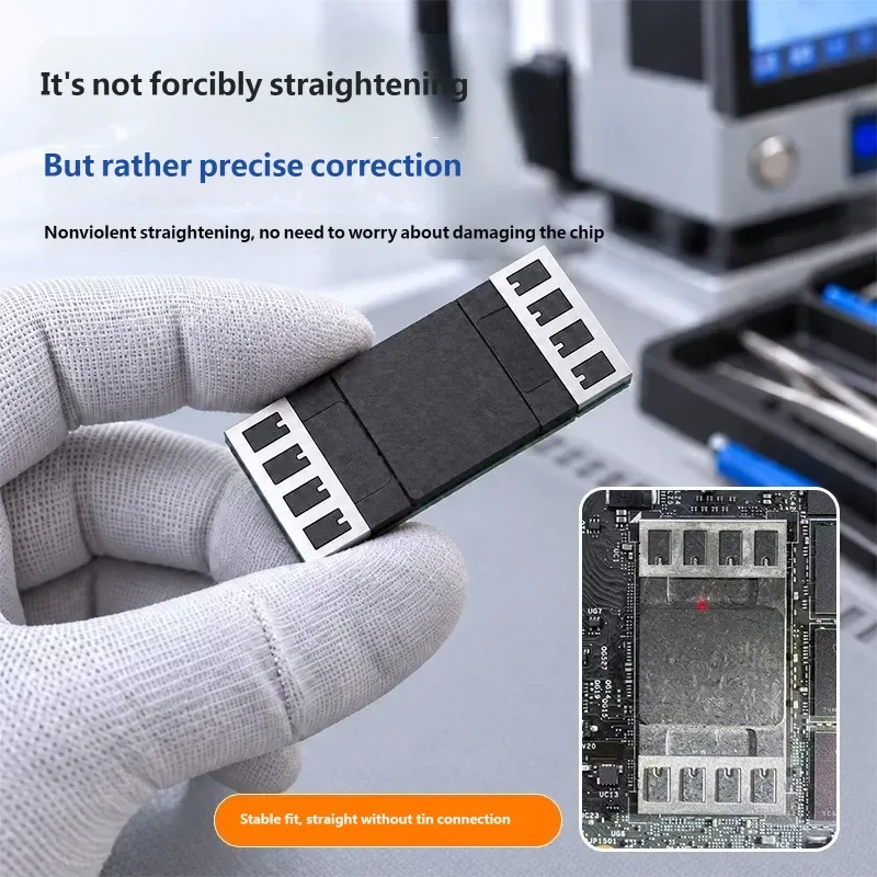 XZZ BGA Chip Flattening Tool For 12th Gen Intel Low Voltage CPU Chip Warping Correction Jig Motherboard BGA Soldering Repair