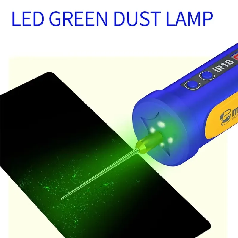 MECHANIC IR18 Elektrischer OCA-Klebstoffentferner mit 8-stufiger Geschwindigkeitsregelung und LED-Lampe, Multifunktions-Schleifmaschine zum Polieren von Handybildschirmen – Detail 3