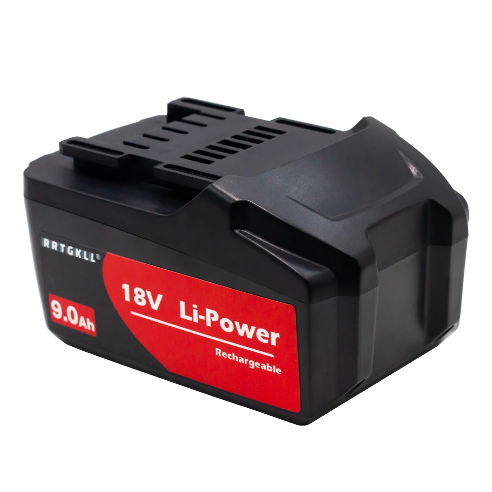 Latest Upgraded 18V 9.0Ah Battery for Metabo Cordless Power Tool Drill Drivers Wrench Hammers for Metabo 625592000 625591000