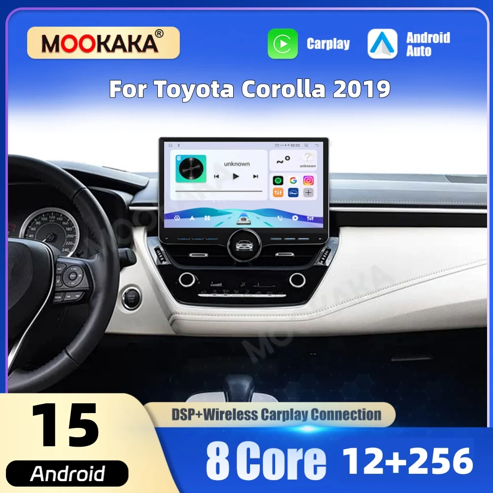 11.5 inch Car Multimedia Player Android Touch Screen For Toyota Corolla 2019 Car Radio GPS Navigation CarPlay Auto Head Unit