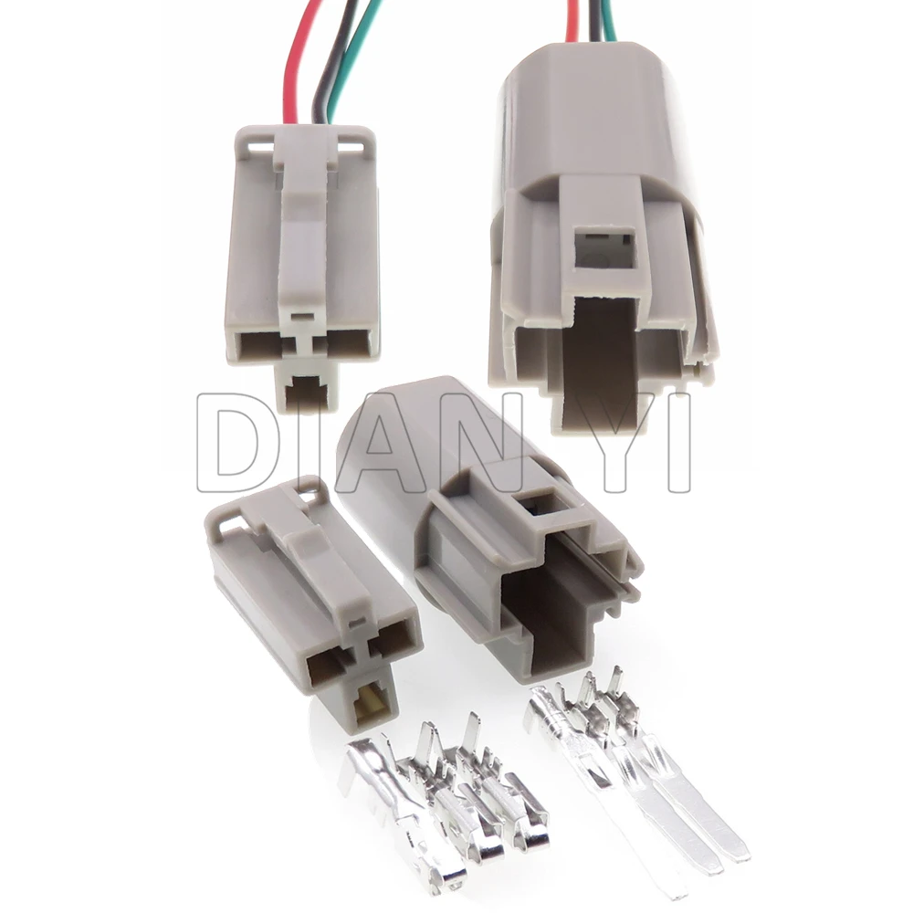 

1 Set 3 Way Starter Auto Cigarette Lighter Wiring Cable Connectors 12176836 Car Plastic Housing Socket With Cables