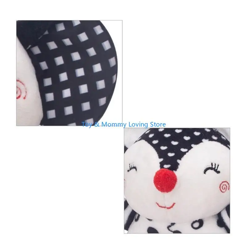 Y1qf grazioso peluche a forma animale per le bambole accessori peluche i primi giocattoli educativi letto/divani accompagnano