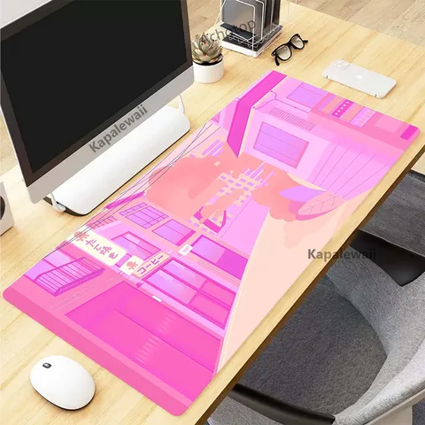 Коврик для мыши Kawaii XXL 900x400 мм с замкнутым краем — изображение товара