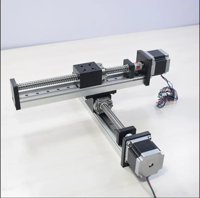 RXSN40 QRXQ High Precision XY Structure Customizable Length Screw Rail Module With Stepper Servo Motor Core Bearing Low Noise