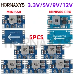 5 pz/Mini560 5A DC-DC Mini560 PRO modulo di alimentazione a tensione stabilizzata Step-Down 6-30V a uscita ad alta efficienza 3.3V 5V 9V 12V