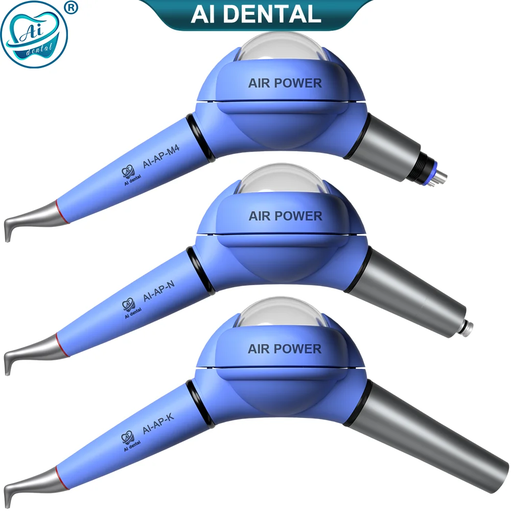 

AI-AP-K/N/M4/B2 Dental Air Power Water Polisher Oral Hygiene Teeth Whitening System Intraoral Water Equipment