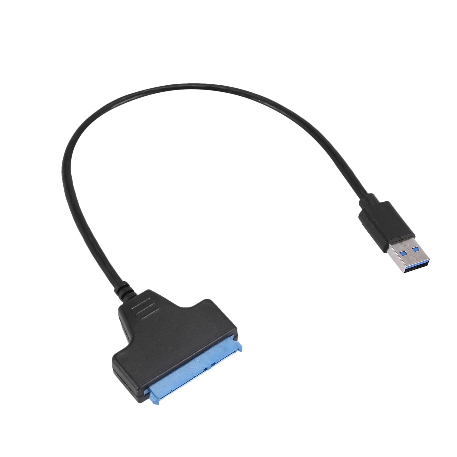 Cabo adaptador de disco rígido SATA USB 3.0 para 2,5 polegadas SATA para conversor USB 3.0-preto