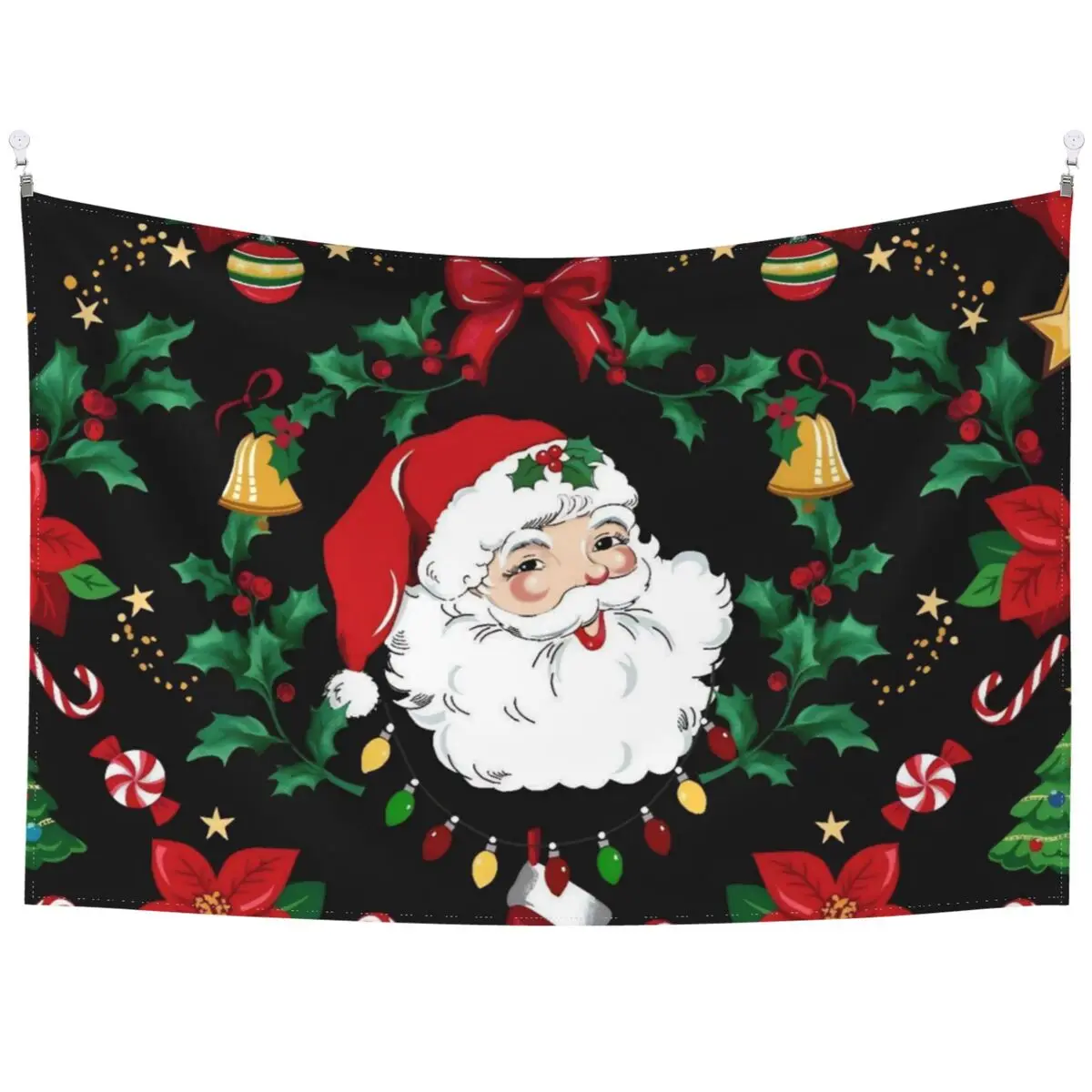 Christmas Tapestry Fashion Wall Tapestries To Hang Printed Custom Living Room Bedroom Decor Blanket