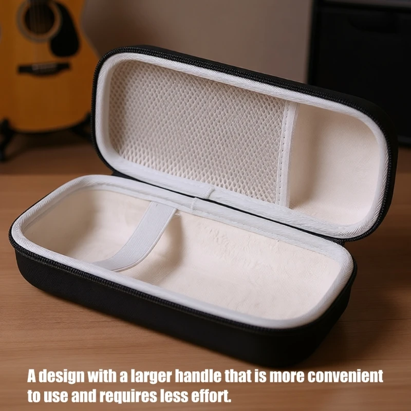 Storage Bag For BandBoxSolo Mini Speaker Customize Fit Construction Prevents Scratches Suitable For Musicians On Travel