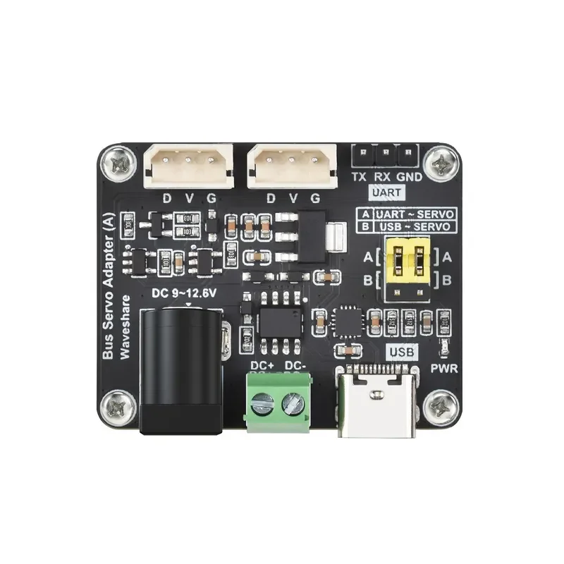 Bus Servo Driver Board with Integrated Power Supply and Control Circuit for ST SC Series Compact Size