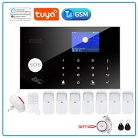 TUGARD Security Alarm System Kit GSM WiFi for Tuya Smart Security Home Alarm With 433 MHz Wireless Fireproof Anti Theft Alarms