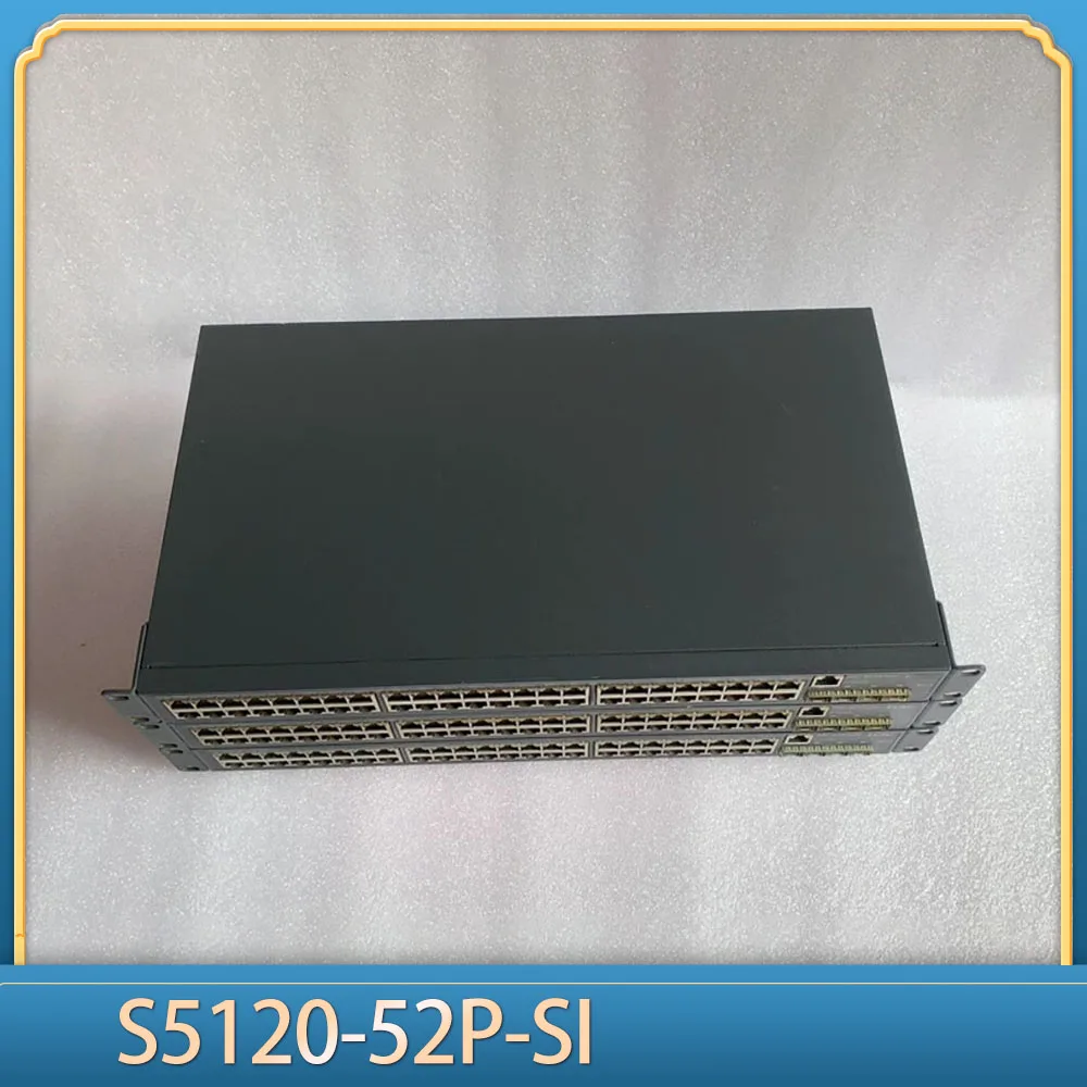1pcs 48 Full Gigabit Management Switch S5120-52P-SI