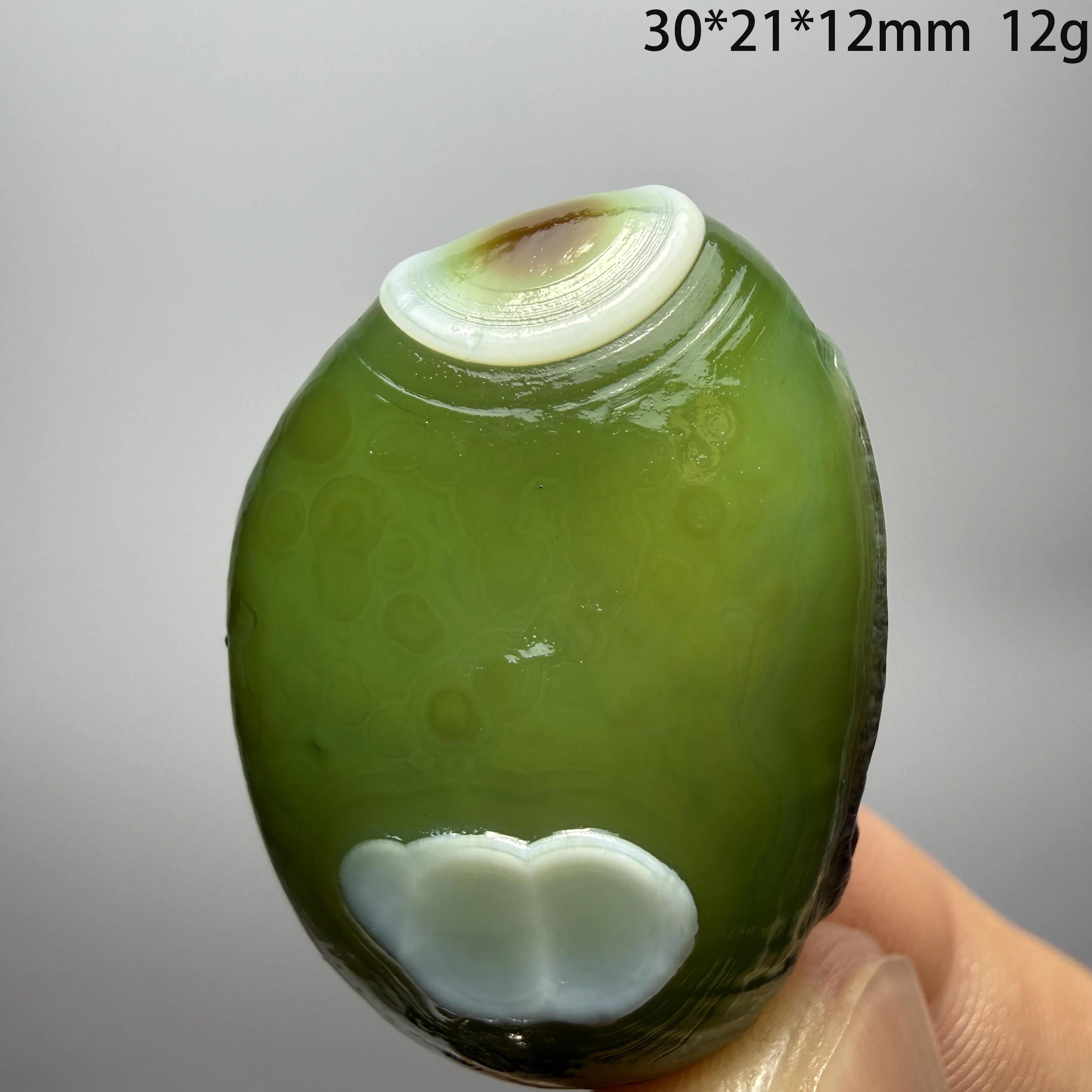Oval Gobi Agate Eye, Ideal for Chakra Healing, Mineral Energy Gemstone, Perfect for Home Decoration and Gifts. A1-2-21 - view 4