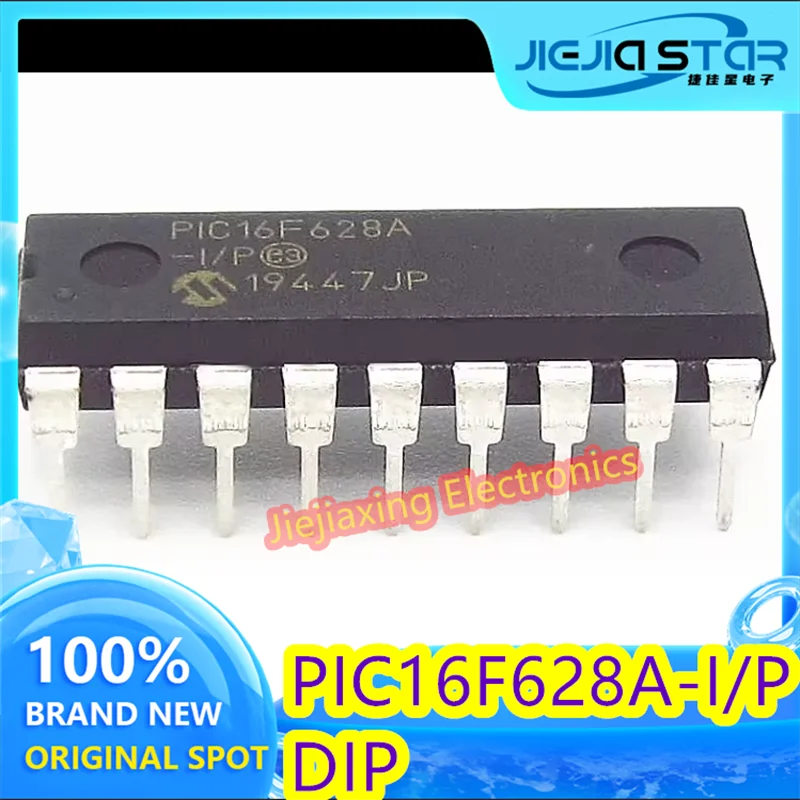 (5/10pieces) PIC16F628A-I/P 16F628A DIP16 8-bit microcontroller-MCU 100% brand new original electronics