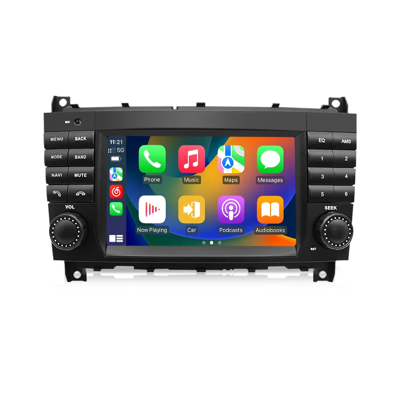 Voor Mercedes Benz W203 Klasse W169 B Klasse W245 Vito W639 GPS Navigatie WIFI Android 13 Draadloze Carplay Auto spelen Android Auto - afbeelding 2