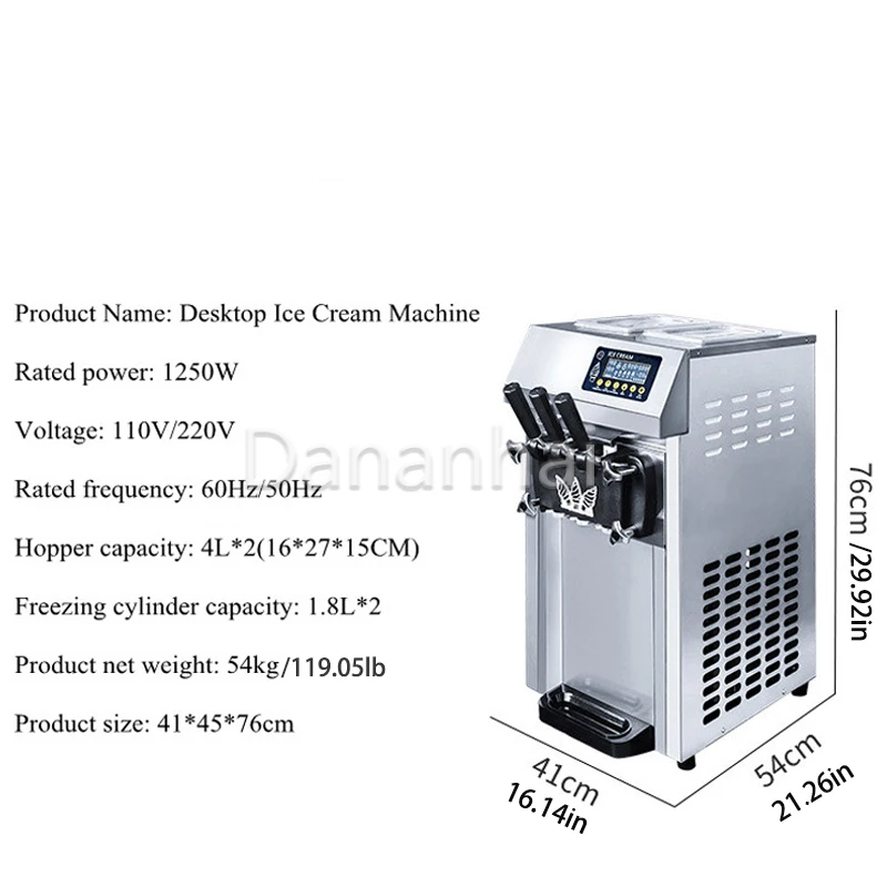 Desktop New Ice Cream Machine, Best-Selling Commercial Small Ice Maker, Popsicle