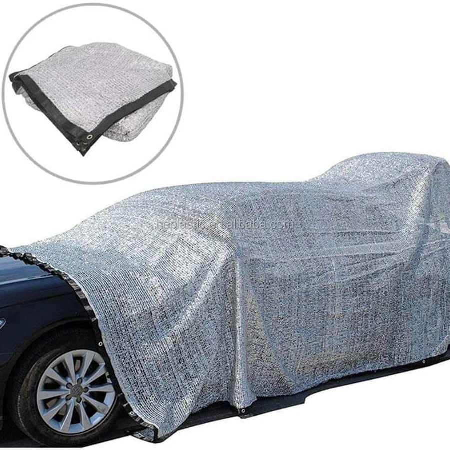 20254×6m アルミ遮光ネット アルミ遮光スクリーン シルバーアルミネット プラスチック農業用遮光ネット