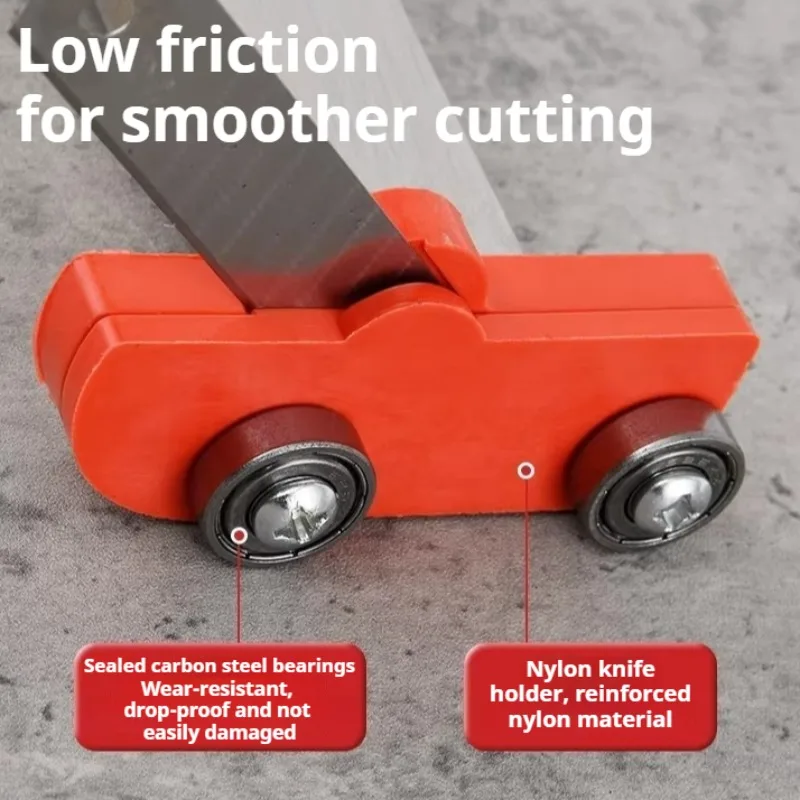 Adjustable Handheld Drywall Cutter Low Dust Gypsum Board Cutting Tool Sharp Stainless Steel Home Renovation Construction Tool view 5