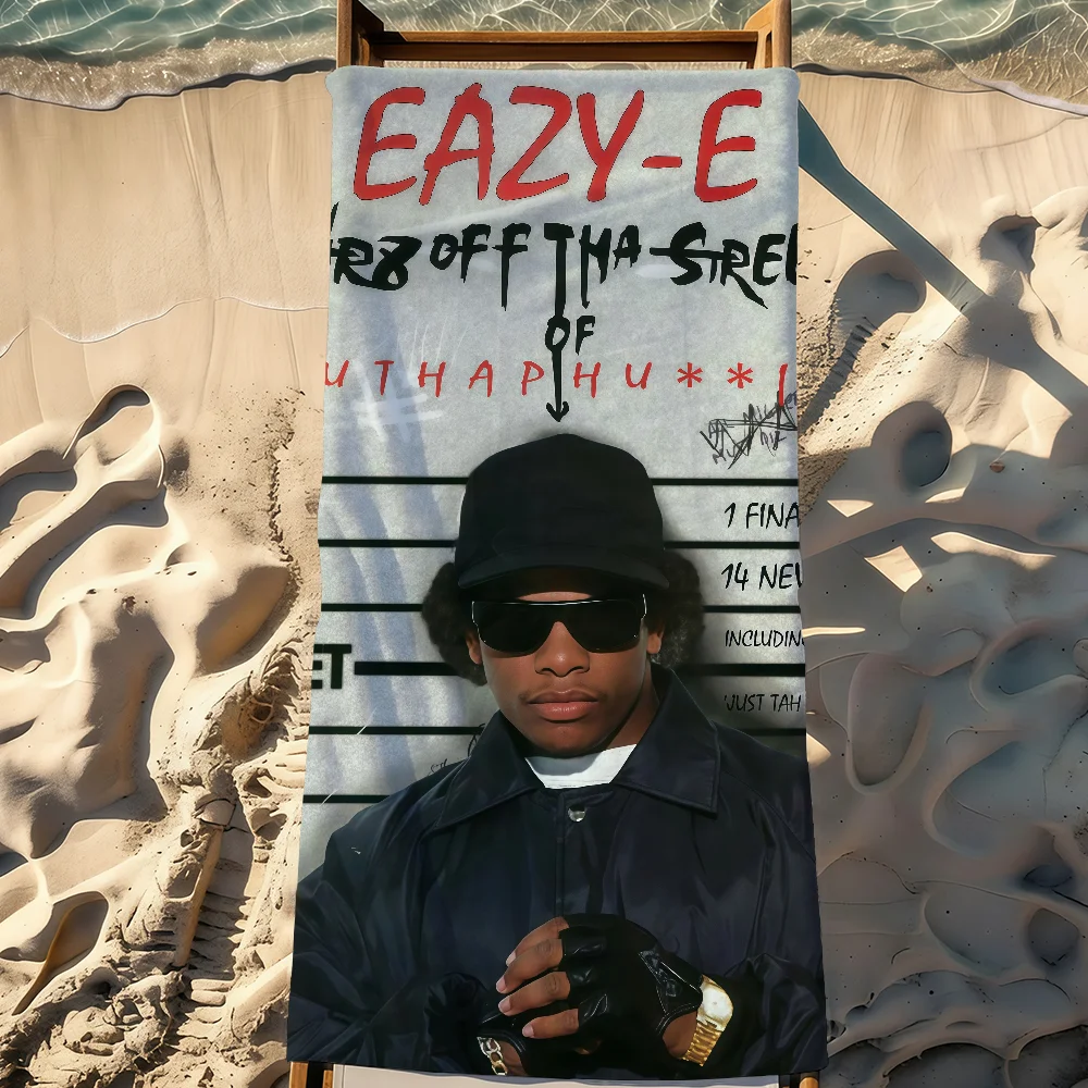 Rapper E-Eazy e-S Towel Sports Quick Dry Travel Camping Gear Sandproof Soft Light Large Beach Towel