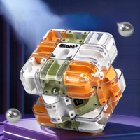3D Marble Maze Cube Two Player Battle Mode & Stress Relief Fidget Logic Thinking Training for Kids Boys
