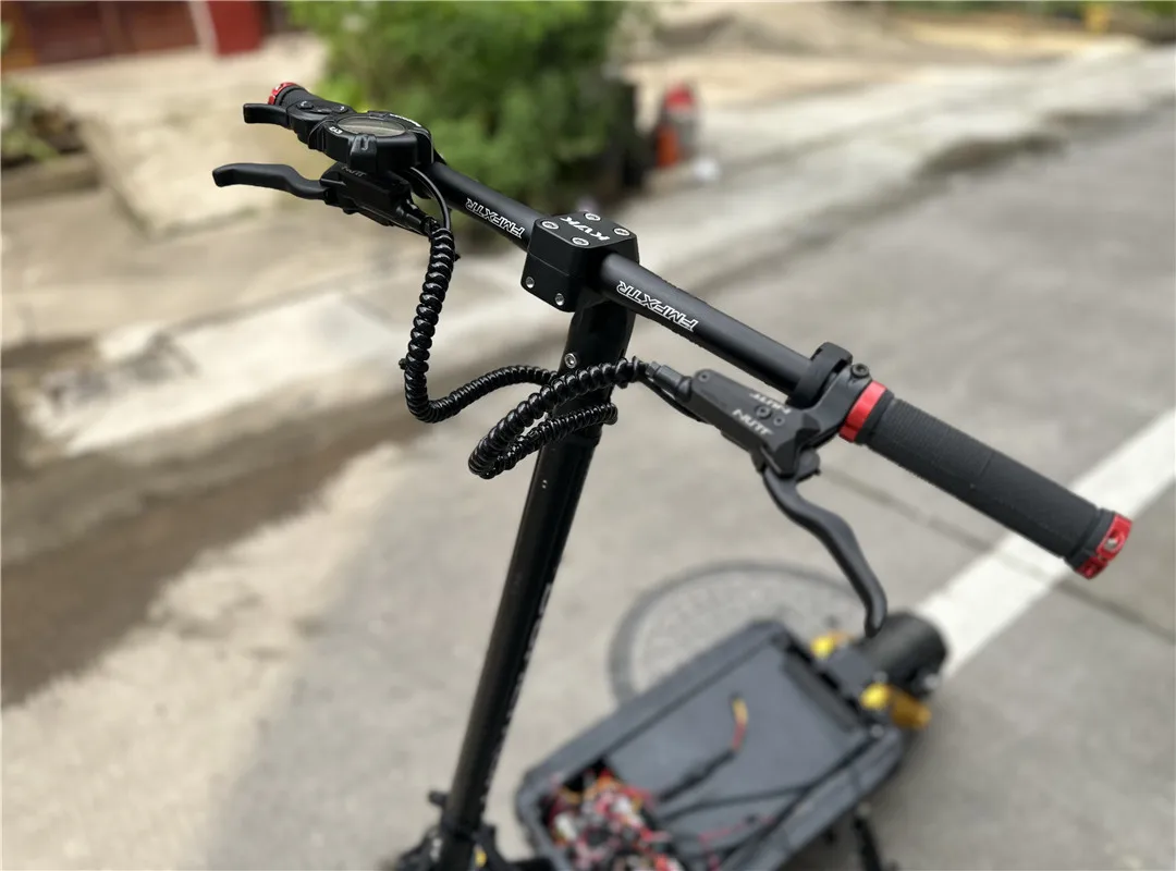 Modifizierte Lenkerbasisabdeckung 25,4 mm Lenkerverlängerung für Dualtron Thunder1,2 DT3 Raptor Victor Spider LUXURY ACHILLEUS Scooter – Detail 15