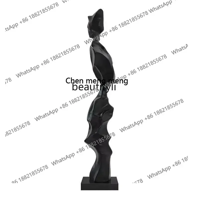 

A182 Modern light luxury large glass fiber reinforced plastisculpture ornament aisle floor sales office decoration