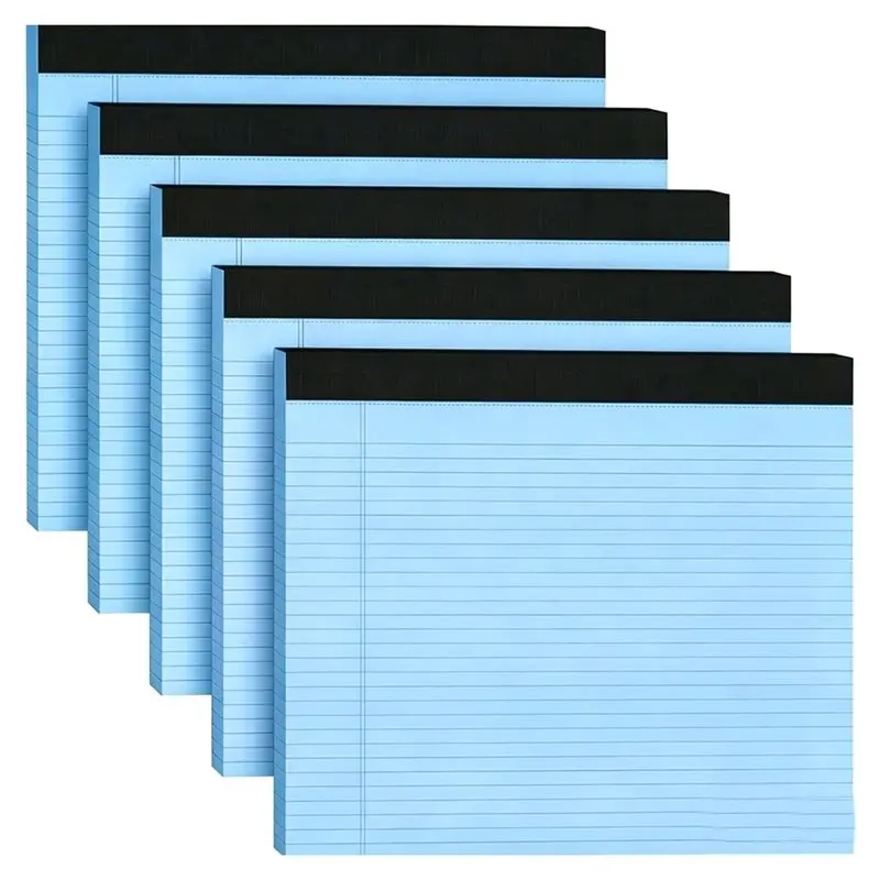 Reliable-5 Pack Wide Legal Pads 11