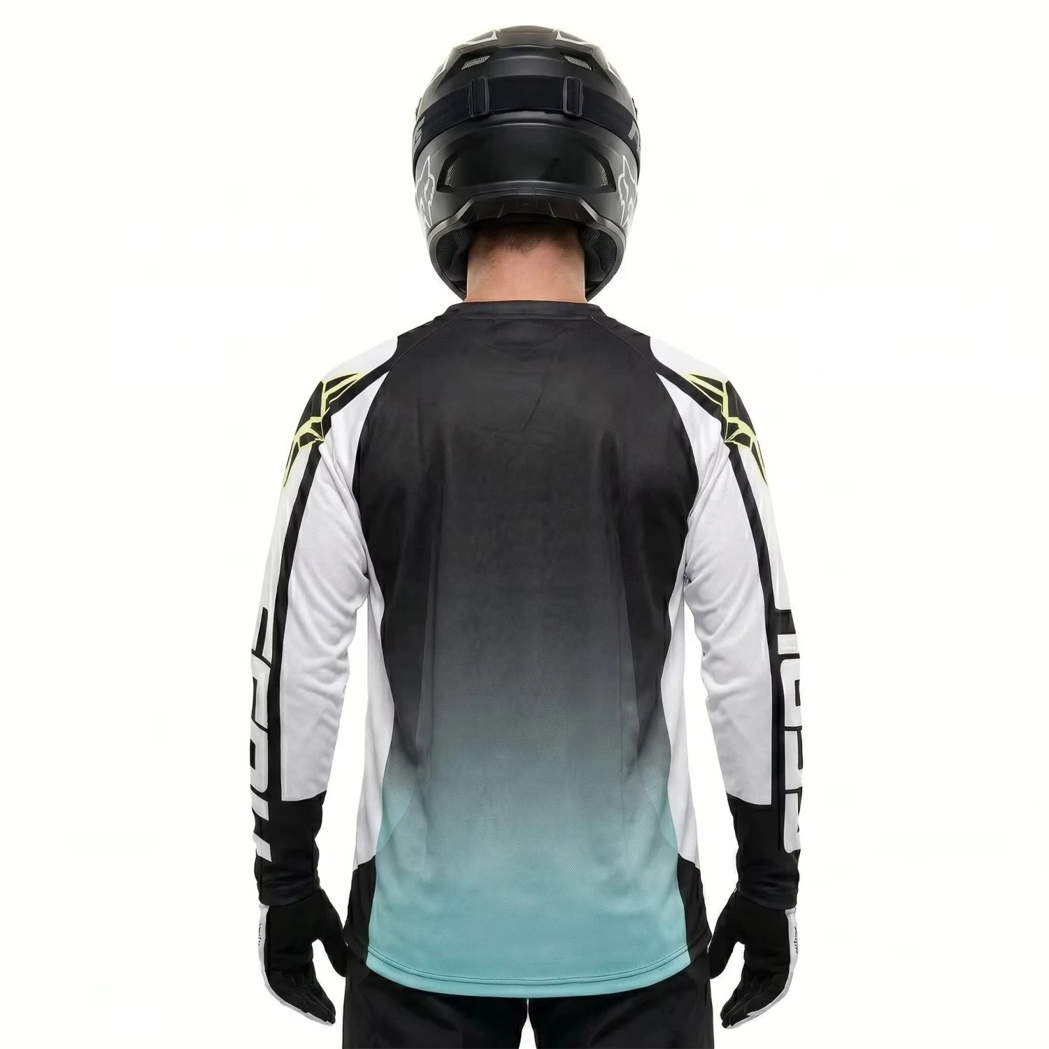 2027 Hot Selling Men's Motocross Jersey Quick Dry Breathable Long Sleeve Loose Fit Moto MX Off Road Dirt Bike Racing Shirt