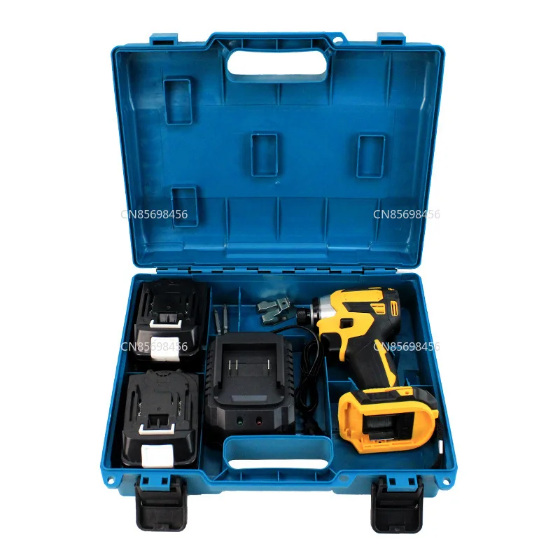 

173 Lithium battery brushless screwdriver electric air cannon high torque impact wrench screwdriver tool