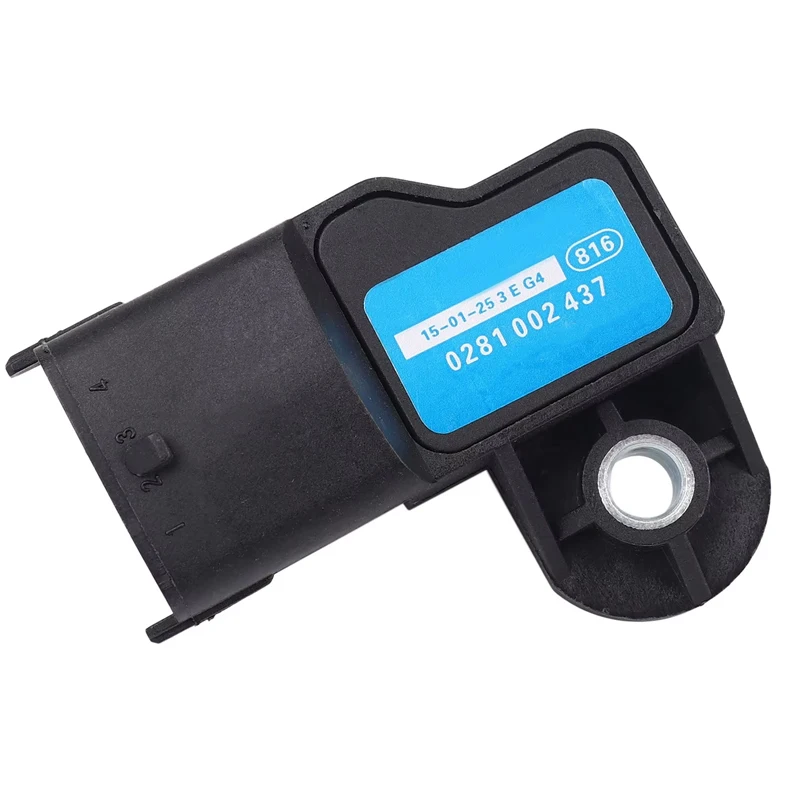 Sensor MAP de presión absoluta del colector de admisión de aire 0281002437 para Fiat Croma Doblo Ducato Grande Punto Multipla 93171176