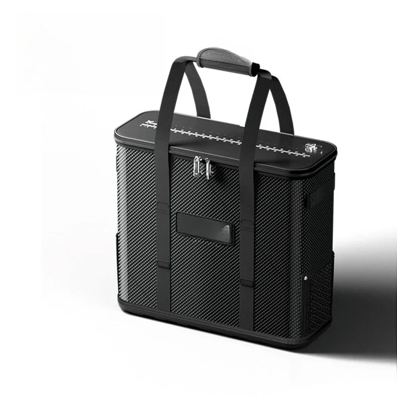 

Mechanic live fish bucket Lightweight portable oxygenated live fish bucket Integrated forming Reinforced fishing bucket