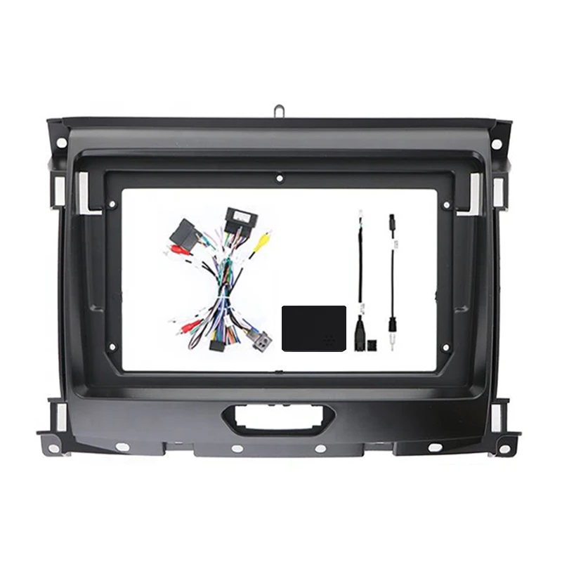 

Car Power Cable Adapter for 2018+ FORD RANGER 9"inch Audio Fitting Adaptor Panel Dashboard Double Din Car dvd Frame