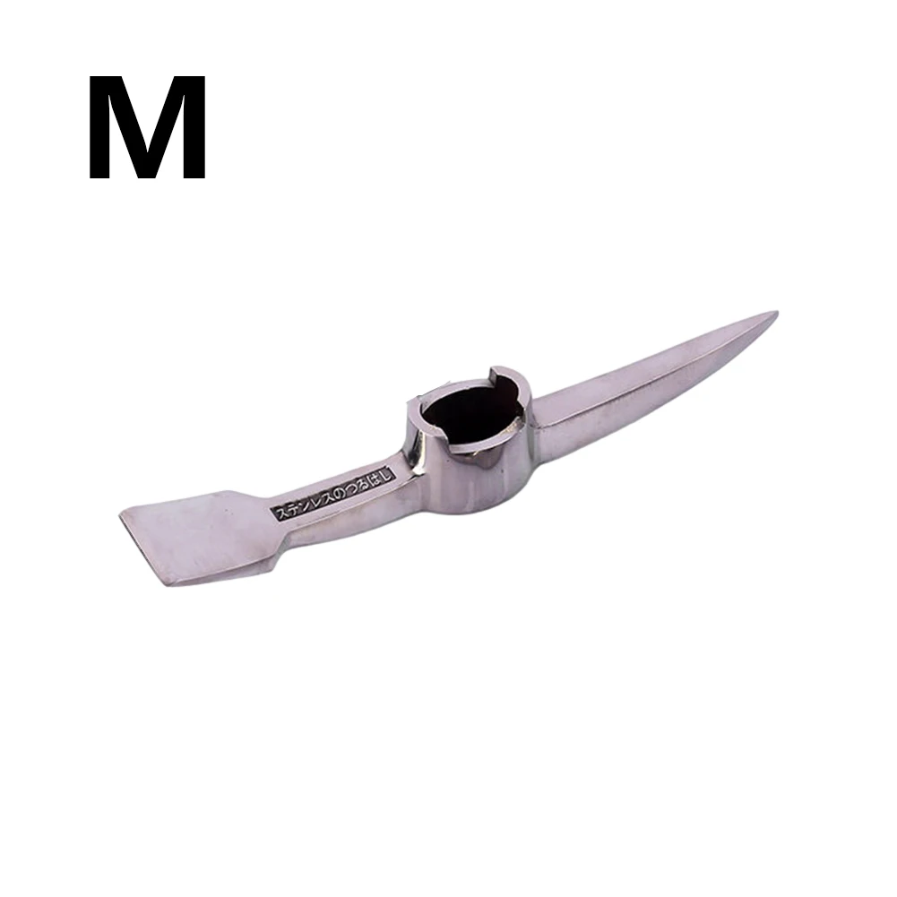 Imagem -06 - Mini Pick Axe Cabeça Multifuncional Jardinagem Machado Exploração ao ar Livre Mineração Ferramenta Mão 210 mm 1pc Aço Inoxidável