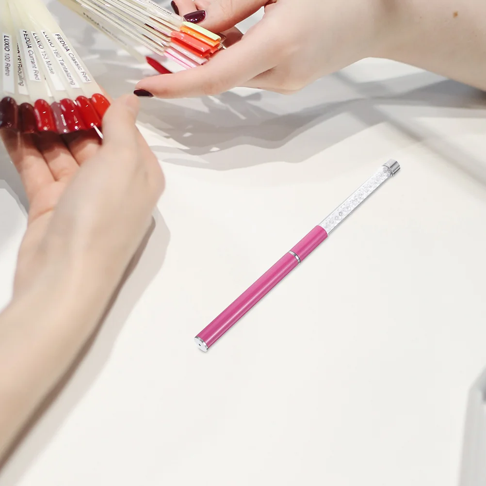 2Pcs Nail Polishing Pen Multifunctional Manicure Tool for Nail Care Buffing Dead Skin Removing Perfect for Home Salon