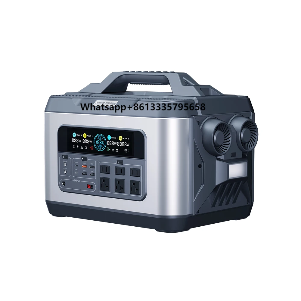 

2000w 2200W Power Station With MPPT Function Super Portable Power Station Lifepo4 Fast Charging