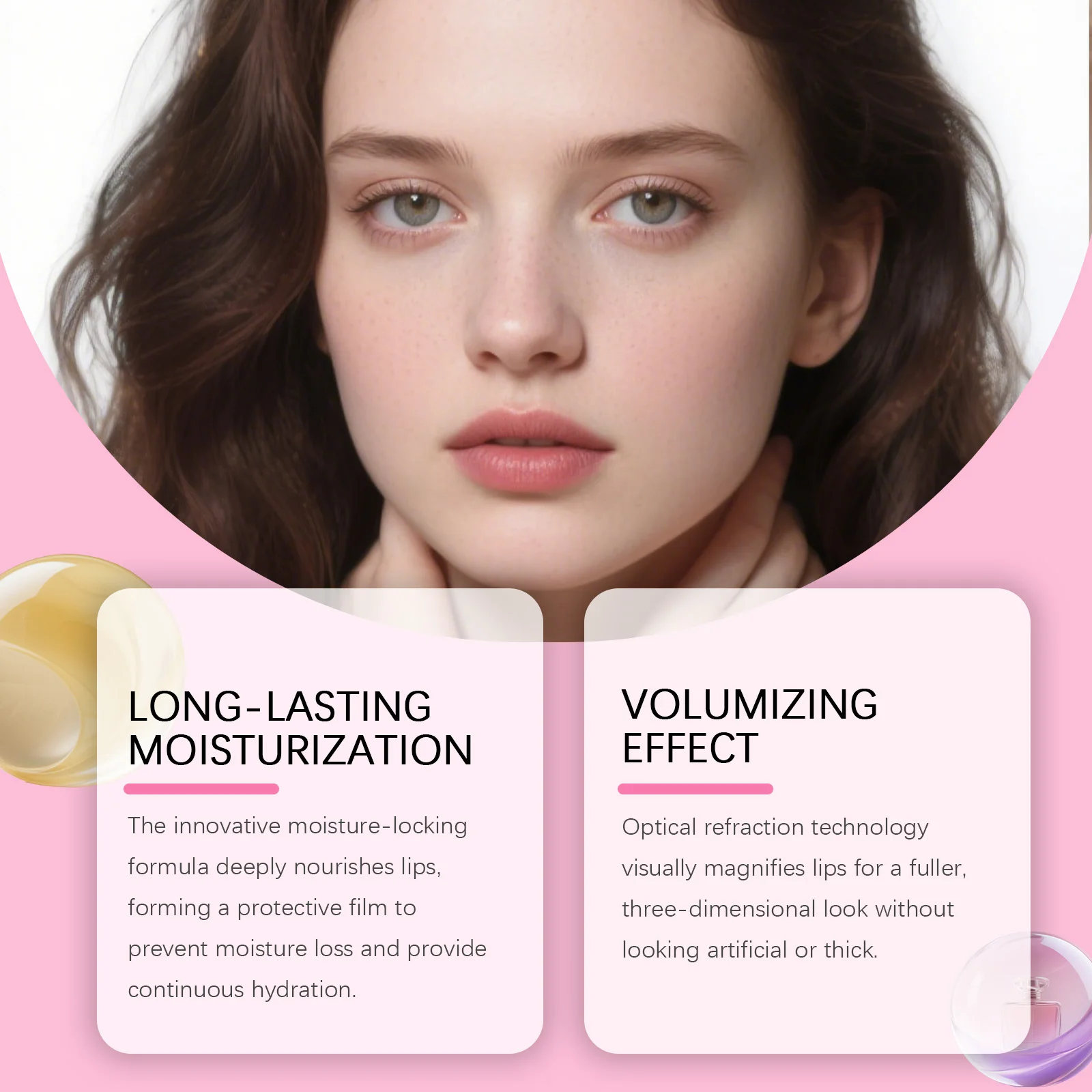 Moisturizing lip gloss, gentle ingredients, daily moisturizing, caring for dry lips, moisturizing glass, moisturizing lips, mois