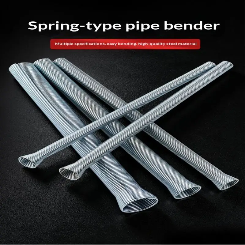 ~5Pcs Outside Style Spring Copper Tube Benders Manual Internal Folding Bending Line Pipe For 1/4 1/2 3/8 5/8 5/16 Inch Pipes