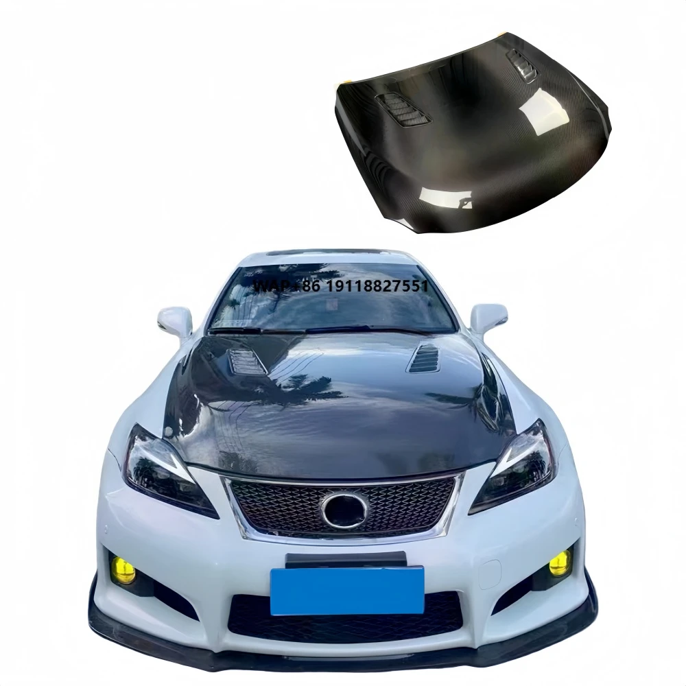

2006-2012 for ISF /is f 5.0 Carbon Fiber Hood Air Vented Heat Dissipation Engine Hood Body Kit