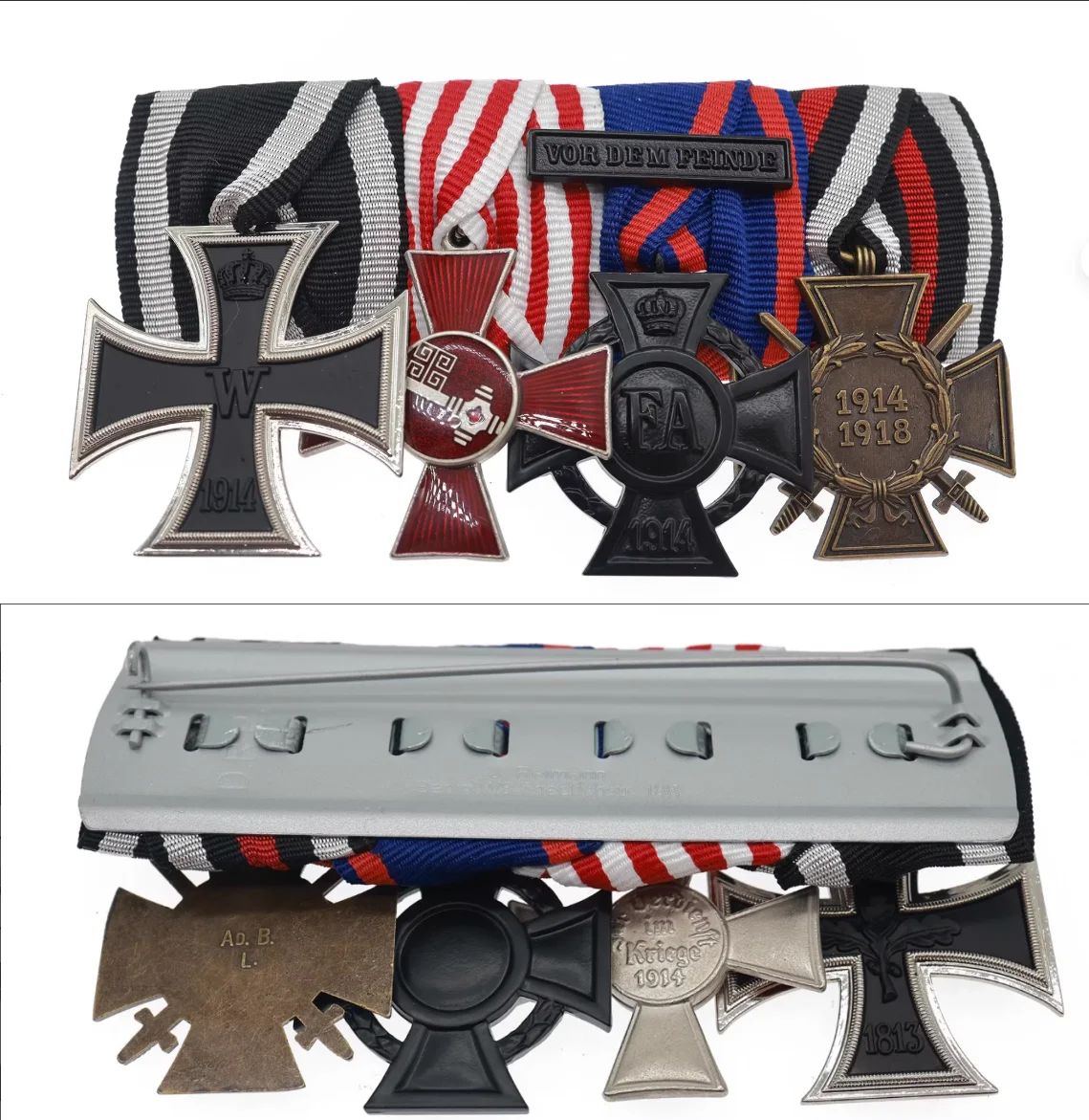 

Reproduction German Medal Bar Army Four Union Medal Board