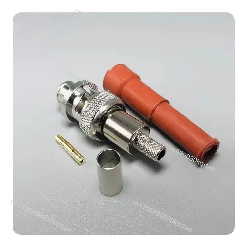 SHV5000 V-K-3 Crimp Coaxial Connector 5000V High Voltage Interface For Coaxial Cable Assembly