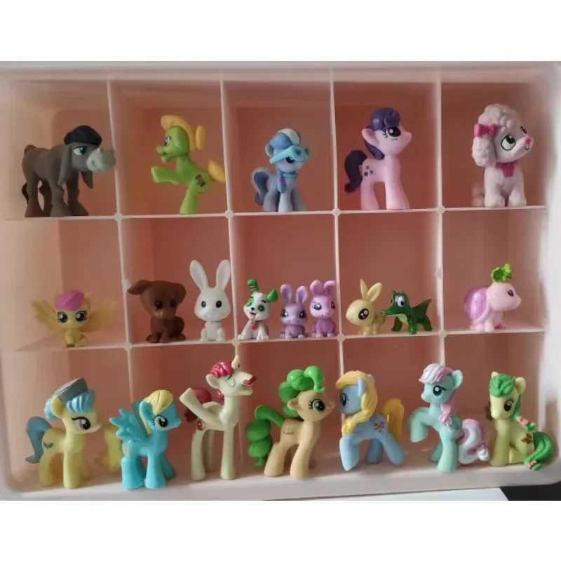 My Little Pony Foigure Ponyville Twilight Sparkle Rarity Applejack McDonalend Plush Collection Mini Doll Toy