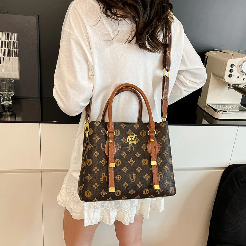 

Летняя винтажная сумка через плечо 202, элегантная женская сумка через плечо, повседневная сумка-тоут, модная сумка «день-ночь»