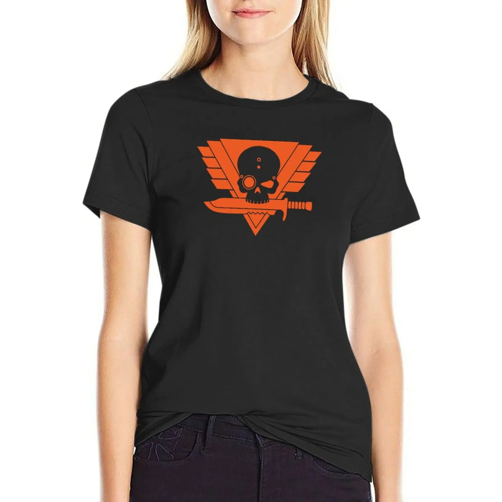 

Team Kill Symbol T-Shirt Female clothing animal print anime clothes Woman clothes