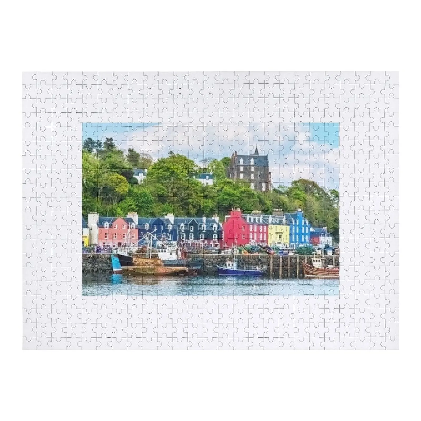 

Красочный пазл Tobermory Jigsaw Персонализированная игрушка-пазл на заказ