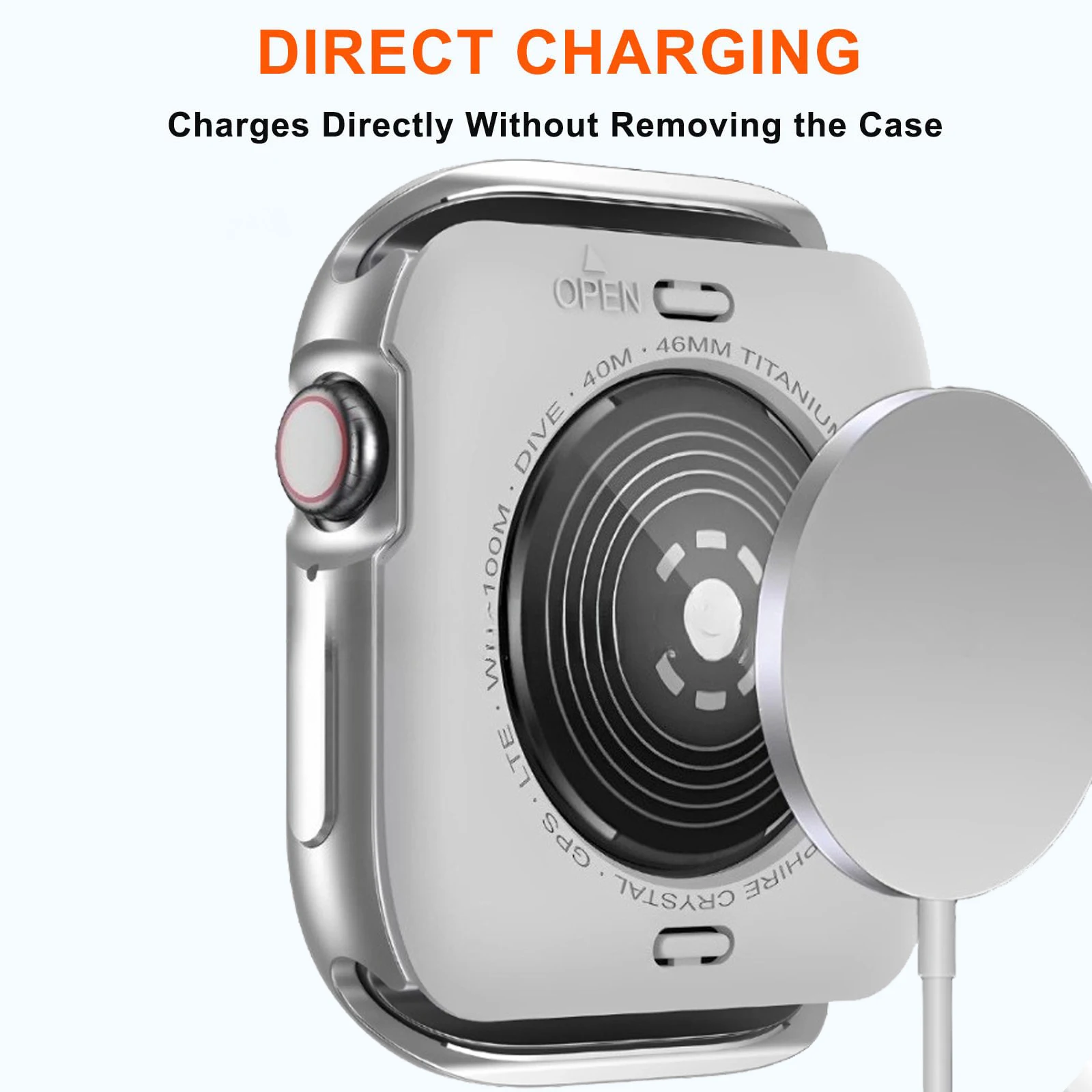 Waterproof Protective Cover Metal Case for Apple Watch Series 10 42mm 46mm 45mm 41mm 40mm 44mm 360 Glass Film Back Bumper Frame