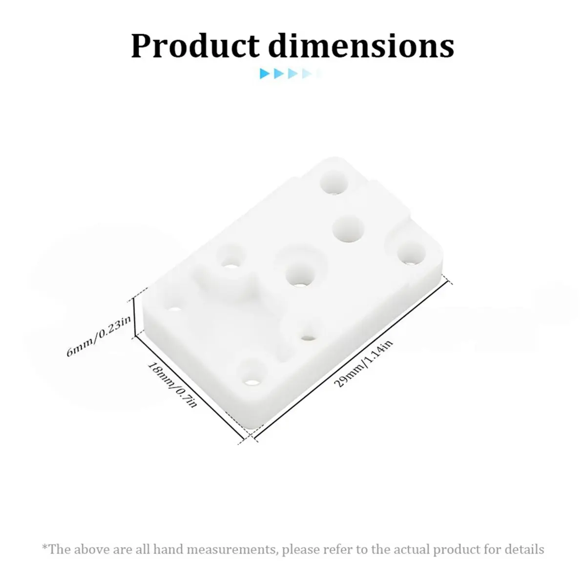 RECOMENDAR】For A1 A1 Mini Hotend Heating Assembly Mounting Base, Replacement Ceramic Zirconia H2D Hotend Bracket