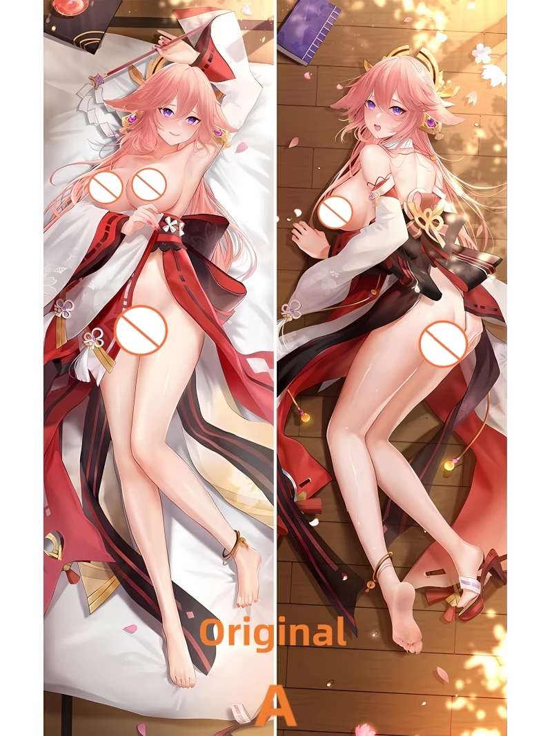 

Подушка Dakimakura в стиле аниме, оригинальная двухсторонняя наволочка с принтом в натуральную величину, наволочка в подарок