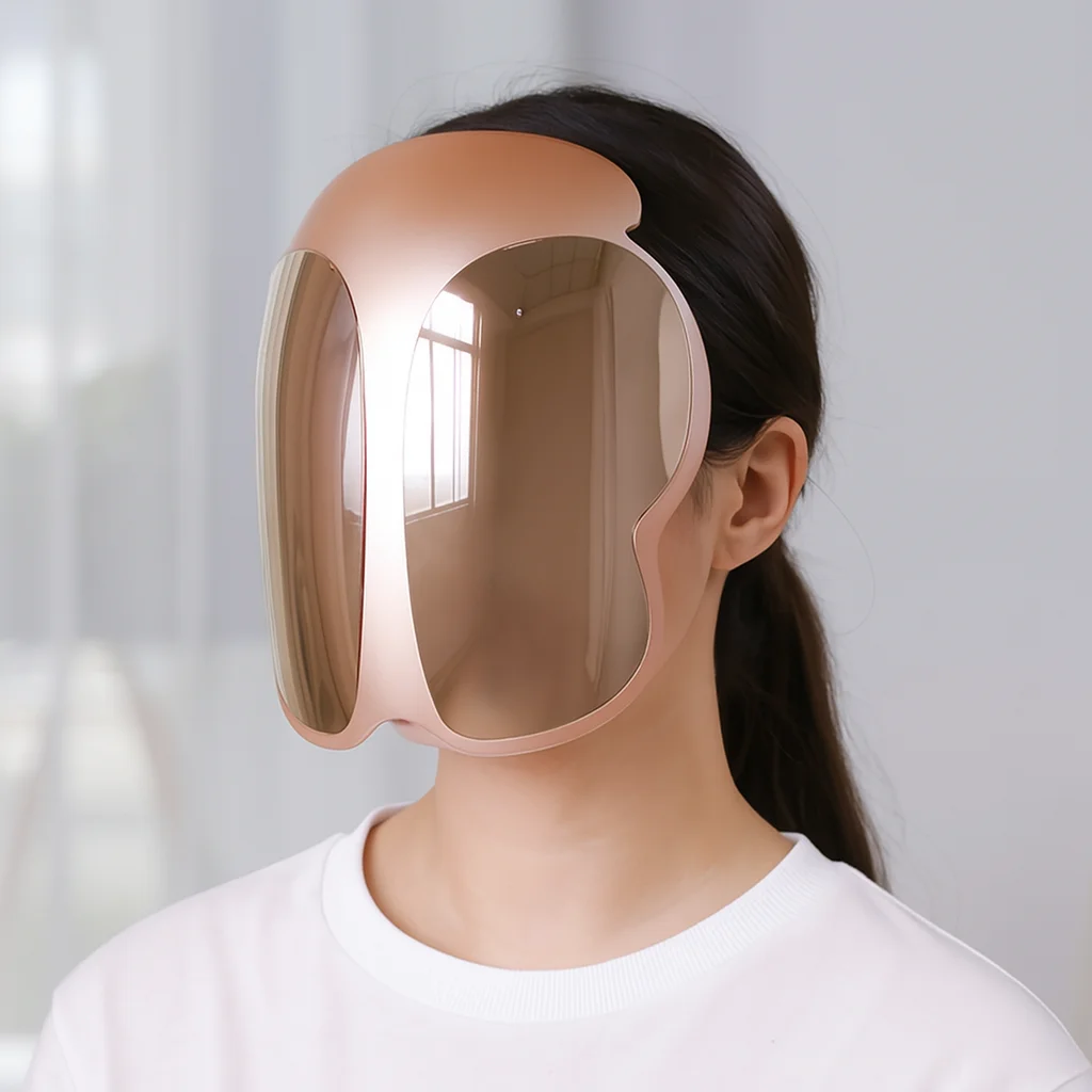 Red Dot Aurora Butterfly LED Facial Mask with Red Light Therapy 2500mAh Battery 35mW/cm Energy PC Material